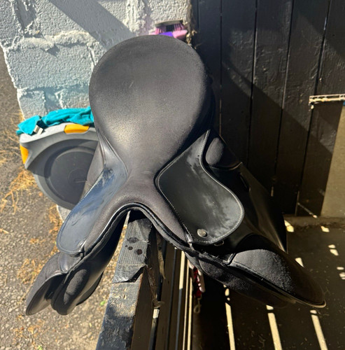 Thorowgood saddle black - ,