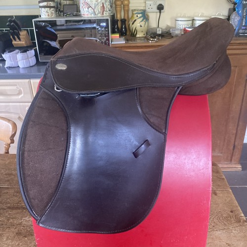 Thorowgood brown saddle 14 - ,