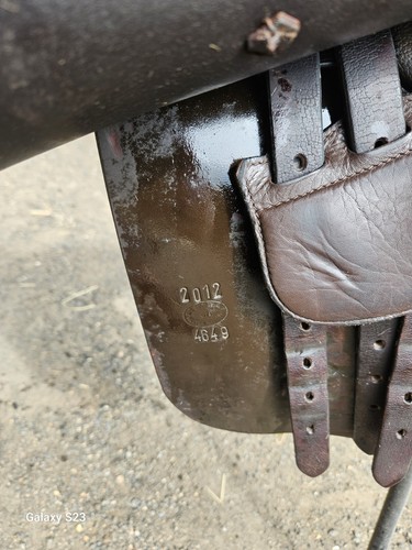 Brown hastilow saddle 17inc - hastilow,