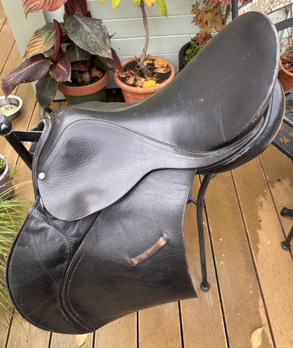 Thorowgood leather saddle